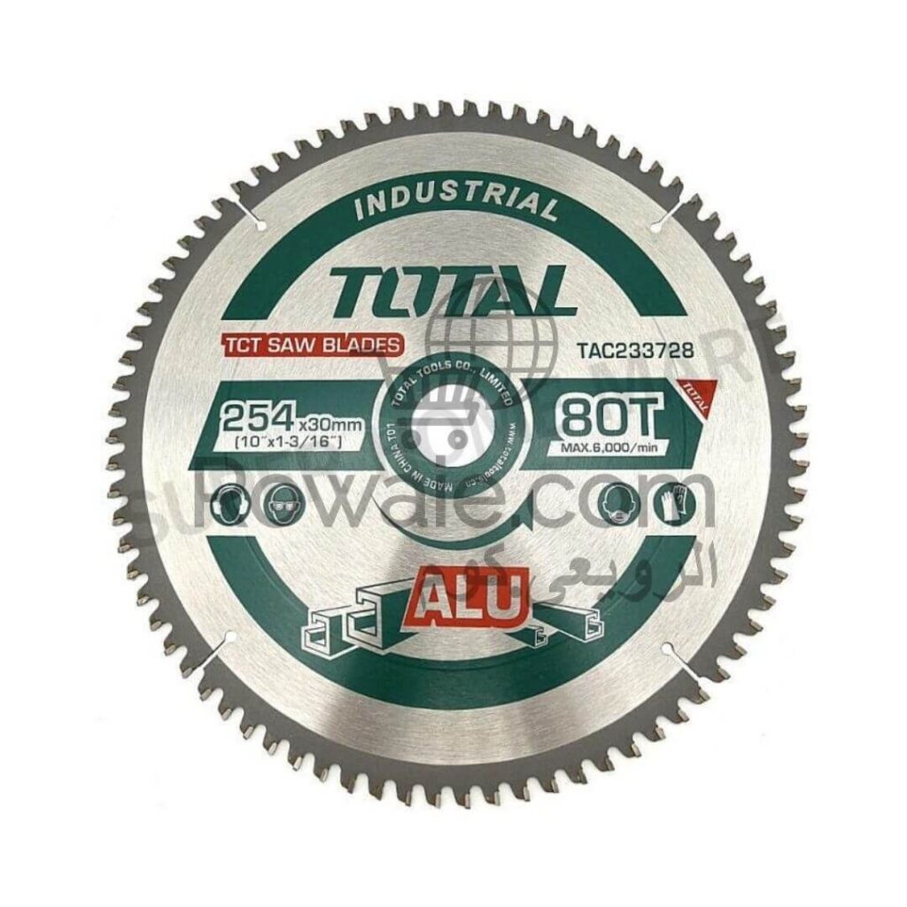 TCT saw blade for Aluminum Total Tools Qatar