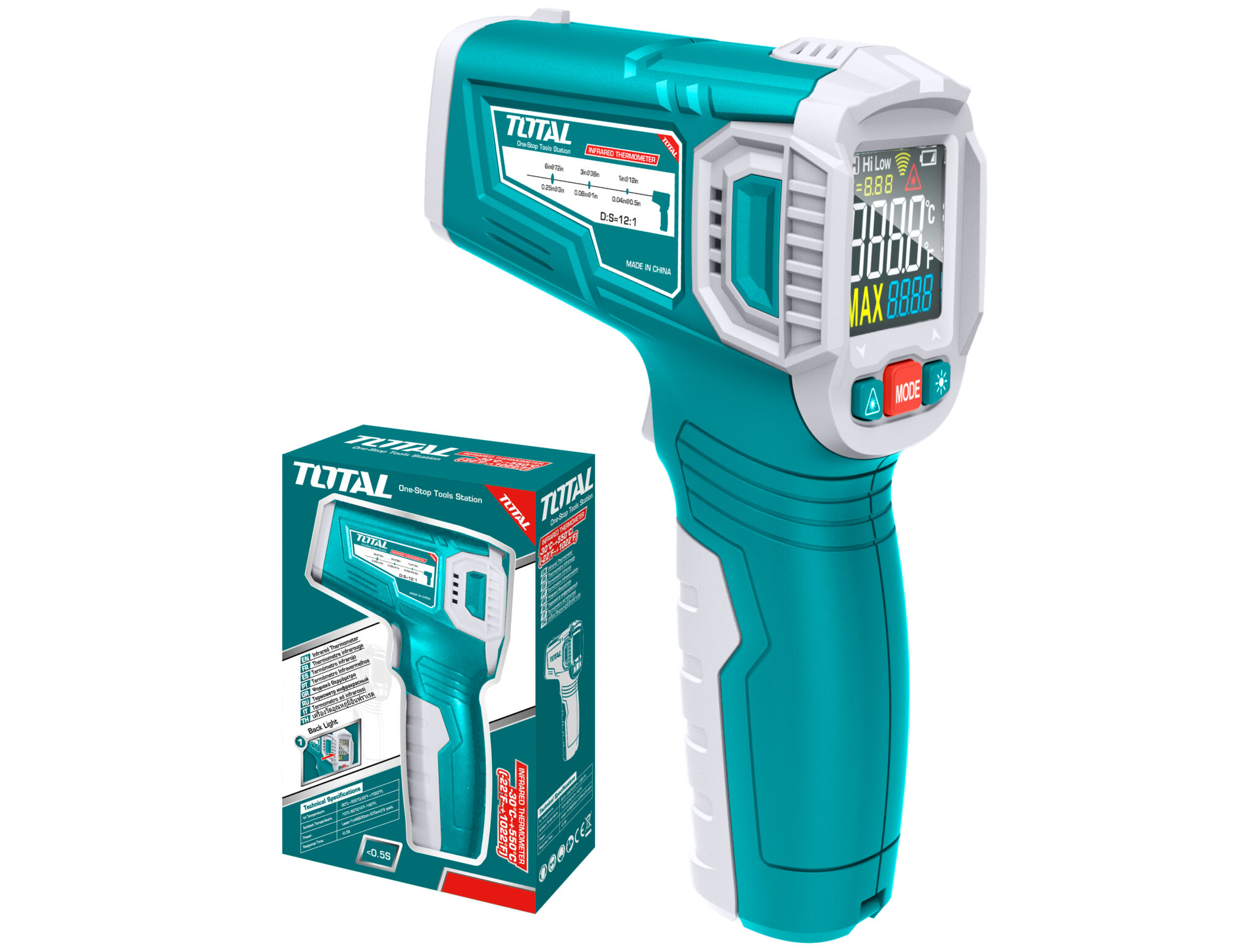 Infrared thermometer Total Tools Qatar