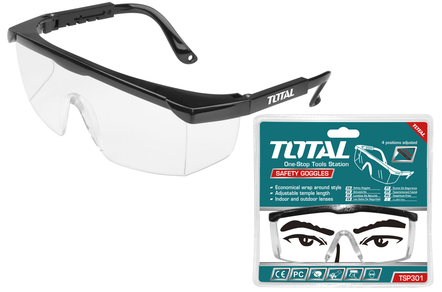 Safety goggles Total Tools Qatar