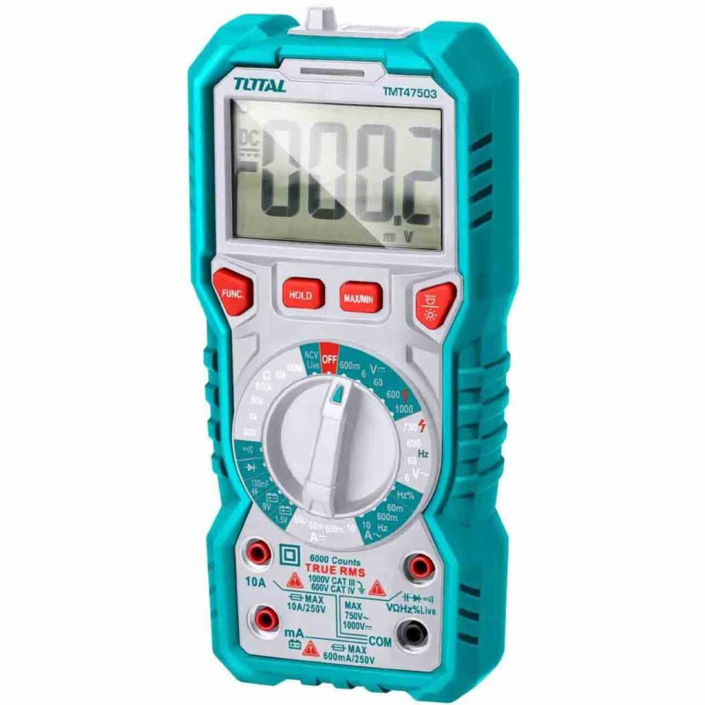 Digital Multimeter 6000 Counts Total Tools Qatar