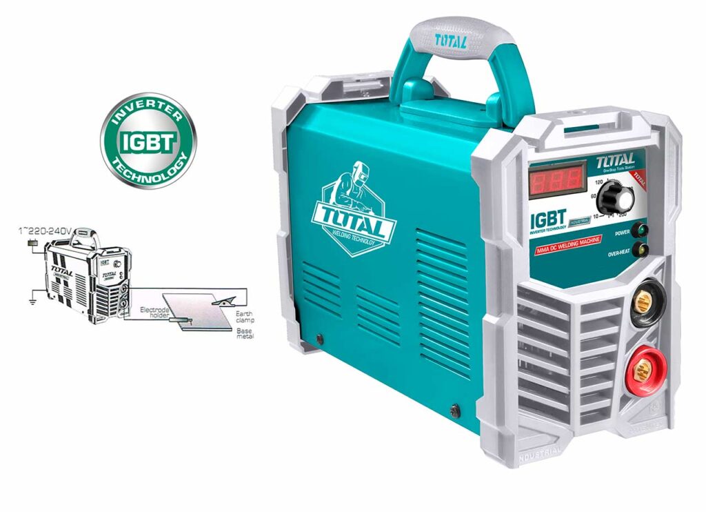 Inverter MMA Welding Machine 200A Total Tools Qatar
