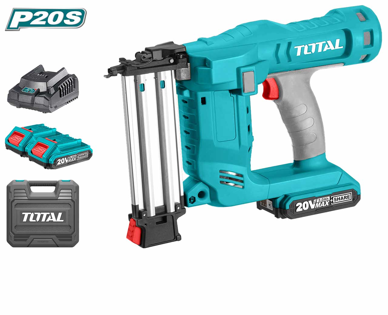 20V Lithium Brad Nailer Kit - 4