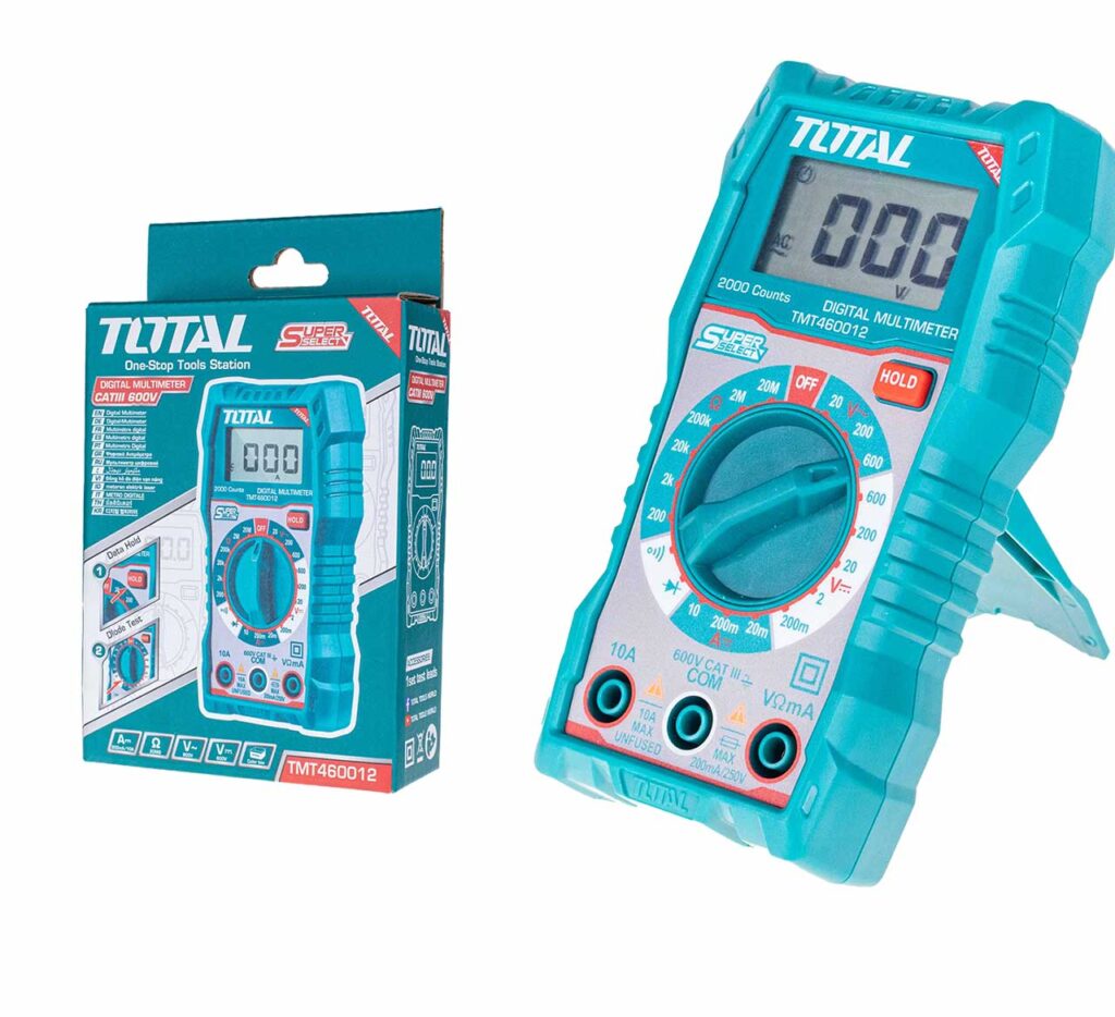 DIGITAL MULTIMETER 2000 COUNTS Total Tools Qatar