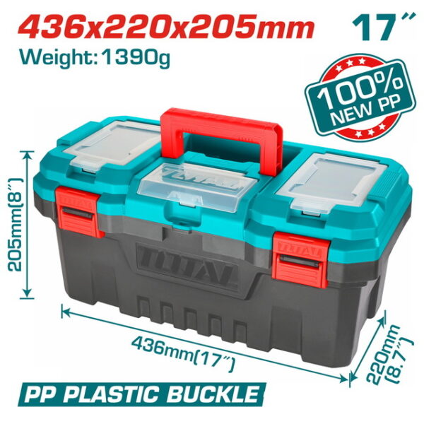 Plastic Tool Box 17"