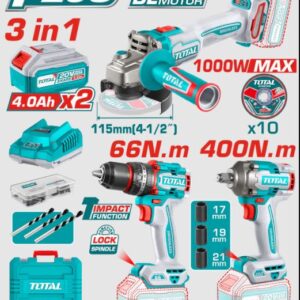 Cordless 3 pcs combo kit 20V