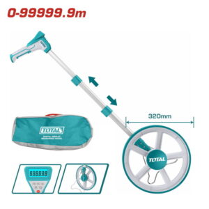 Digital display measuring wheel 10.000m