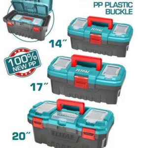 3 Pcs plastic tool boxes set