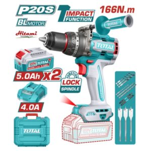 Cordless impact drill TIDLI201668 166 Nm